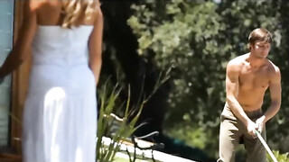 Brandi Love a kertész pasival baszik