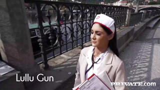 Private - Lullu Gun keményen hátsó bejáratba kefélve