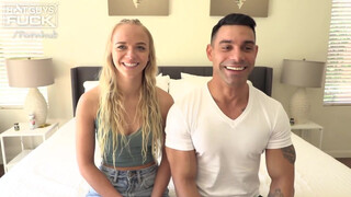 Világos Szőke kisasszony és az izmos srác - Hot Guys Fuck