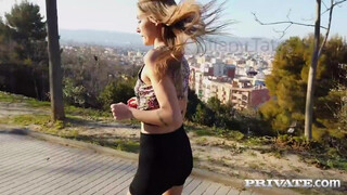 Private com - Tiffany Tatum borotvált pinája meghágva