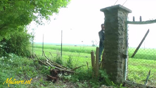 Mature NL - Francia háziasszony hátsó bejáratba baszva
