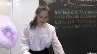 NickRockXxX - Diáklány análba rakva
