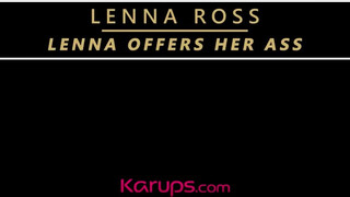 Lenna Ross ánusza megrakva