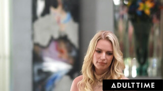ADULT TIME - Rachael Cavalli-t a gyönyörű tini bébiszitter ujjazza, majd nem tud ellenállni a szaftos leszbi 69-nek!