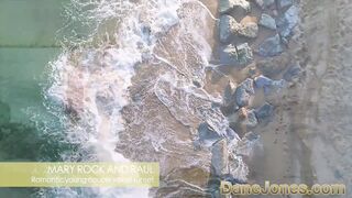 Fiatal orosz néger Mary Rock rendesen megkúrva