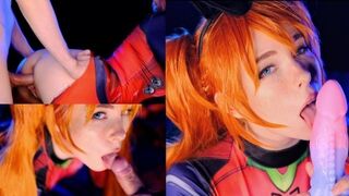 Forró spiné asuka langley: nyálkás cumizás és pina telelövés - Mollyredwolf