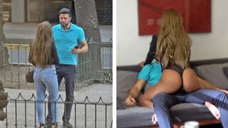 Forró venezuelai bige néger tangában kapja meg a gazdag gringo faszát