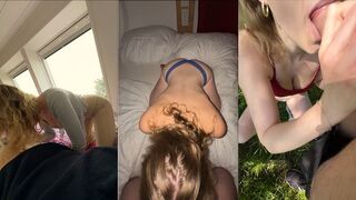 Tini ribancok oboázzák és basszák a pélót válogatásban