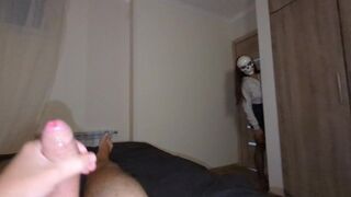 Szexy milf szellem csak halloween éjszakáján jön el kúrni